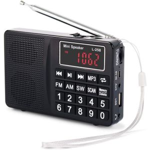 PRUNUS J-05 AM FM Radio Portable, Poste Radio Transistor avec Excellente  Réception et Grand Haut-Parleur, Poste de Radio Pile et Secteur, pour  Personnes Agees. : : High-Tech