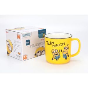 Pour enfant Sans BPA Passe au micro-ondes 2 gobelets Familienkalender Mug Agnes compatible avec Disney Minions Licorne Fille Cadeau 250 ml Garçon 