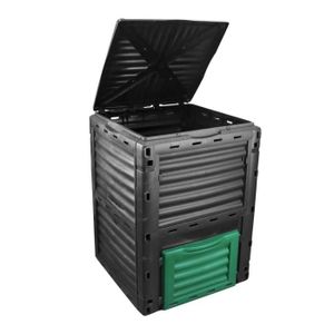 COMPOSTEUR - ACCESSOIRE Composteur Mobiclinic BioBin à transformateur de déchets (noir/vert)