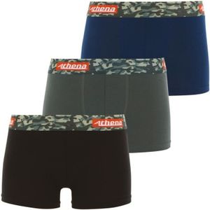 BOXER - SHORTY ATHENA Lot de 3 boxers  Color Bleu Garçon