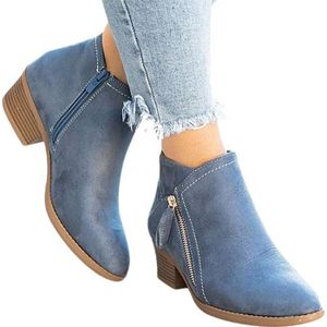 Bottines bleu marine femme hot sale