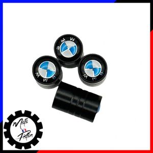 PIÈCE DÉTACHÉE DE PNEU Bouchon de valve logo BMW noir et blanc noir cylin