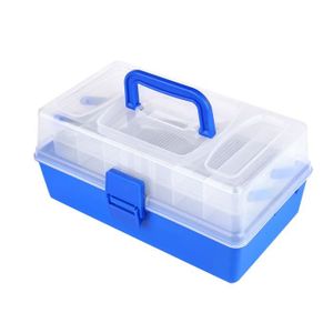 Caisse De Pêche Compacte Plastique – Boîte à Matériel, Compartiments