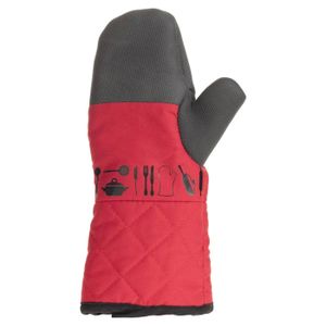 Gants De Cuisine Ulable - Néoprène Antidérapant - Résistance 149°C - Pour Four, Micro-ondes Et Barbecue - Lot De 2