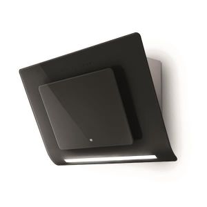 Hotte Cuisine Airone Murale Pluton Verre Noir 80 Cm Cuisissimo Achat Vente Hotte Cdiscount