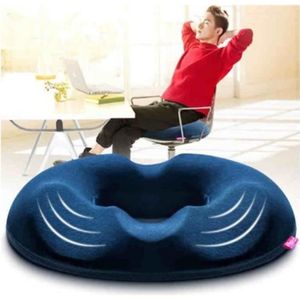 COUSSIN CHAUFFANT Coussin Orthopédique Coccyx Coussin de Siège - Chaise par Ergonomique Design Pour Réduire Douleurs au Coccyx