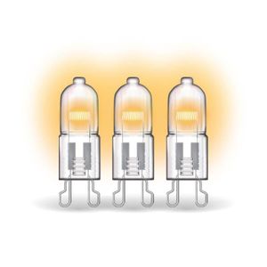 AMPOULE - LED Xanlite - Lot de 3 ampoules halogènes culot G9, 410 Lumens, 36W, 2700 Kelvins, Blanc chaud Dimmable - PACK3HG930W