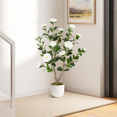 Atmosphera Créateur Intérieur Paris Prix Atmosphera – Couronne De Fleurs Séchées Murale – Diamètre 34 Cm – Couleur Beige – Décoration Murale Fleurs Sechées