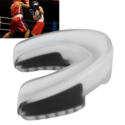 Protege dents Gel silicone Boxe taekwondo basket rugby MasterFight bleu -  Cdiscount Sport
