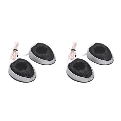 Lot 2 Tweeters Voiture 12V 500W Super Puissants - Haut-Parleurs Audio Noir