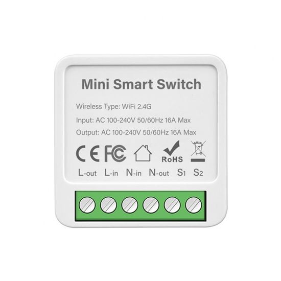 Disjoncteur WIFI Din Rail, Commutateur Intelligent, Télécommande Par Smart Life TUYA Pour Maison