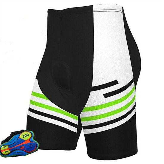 Short Cycliste Homme Souke Sports Cuissard De Cyclisme Rembourré 4D Pour Homme - Respirant - Séchage Rapide, Noir , M Pantalon Velo Homme