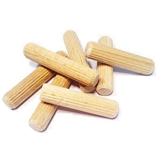 tourillon cannele en bois de hetre o 10 x 50 mm lot de 200 cdiscount bricolage