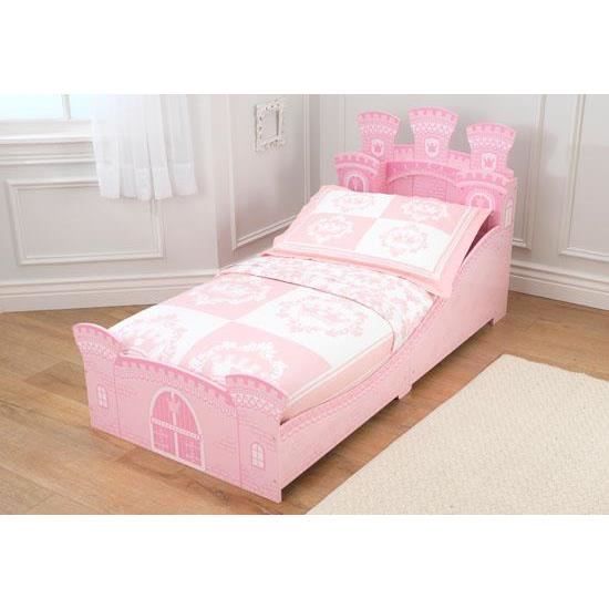 Lit Pour Petite Fille En Forme Chateau Princesse Cdiscount Puericulture Eveil Bebe