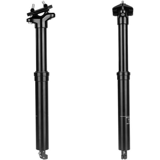 Tige De Selle Vélo Aluminium 27.2/31.6mm Longue 500-580mm - Compte-Gouttes