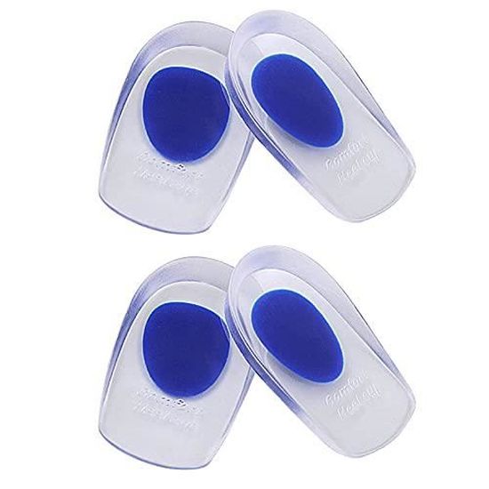 4 Paires De Talonnettes Antidérapantes - 2 Formes - Évite Ampoules Et Frottements - Pour Chaussures & Talons