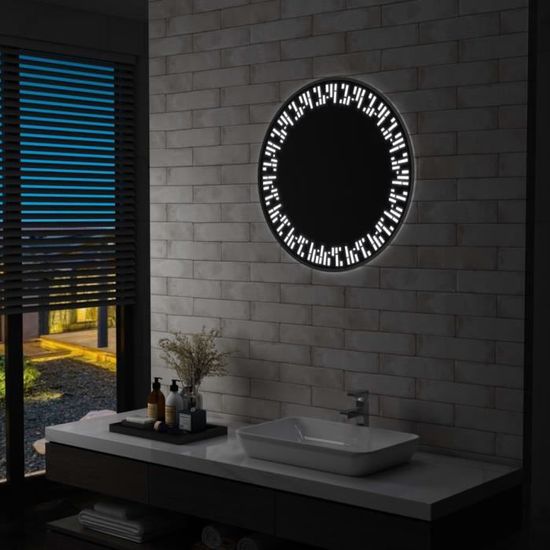 Miroir à LED pour salle de bain 70 cm #234 -HB065