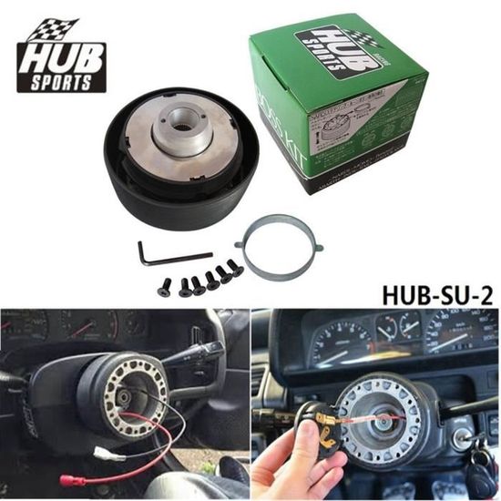 Adaptateur De Moyeu Court De Volant SRK-160H - Compatible Mazda Miata, RX-7, Hyundai, Kia (Kit Avec 6 Vis)