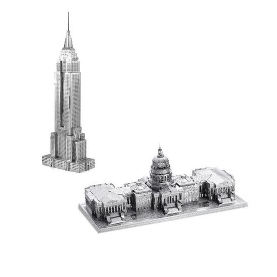 Buffalo Road Imports. United States Capitol Building BUILDING BUILDINGS Metal kit Fascinations