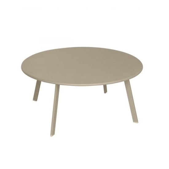 Table d'appoint Saona D70cm en acier époxy - Déco, mobilier pour les