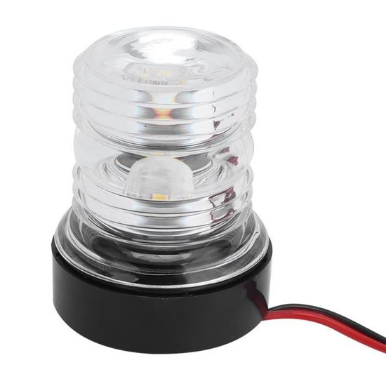 Lumières LED rouges et vertes pour bateau, feu de bateau de navigation