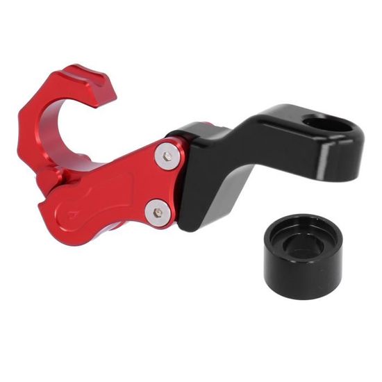 Crochet De Suspension Moto Pour Casque Et Sac - Compatible Vespa GTS300 - Rouge
