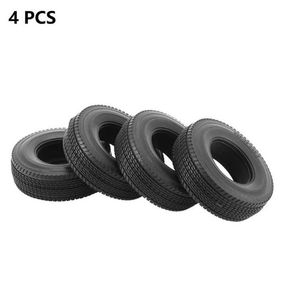 Zerone Jeu De Roues De Pneus En Caoutchouc RC Ensemble De 4 Roues Et Pneus RC 82mm Avant Et