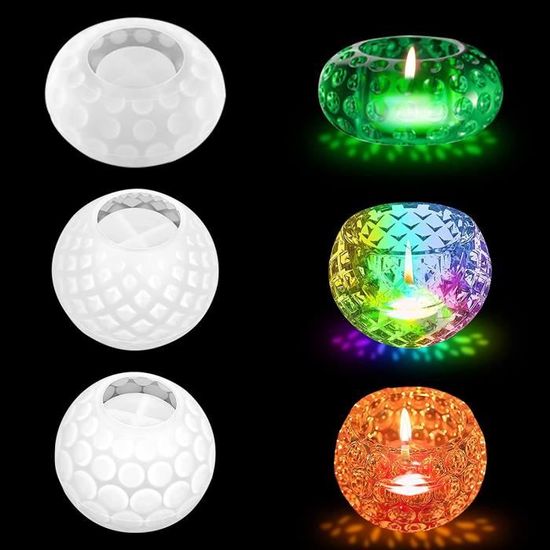 Sanfly Moule à Bougie En Silicone Pour La Fabrication De Bougies 3D Vierge Marie Moule à Bougie En Silicone Bricolage Artisanat Moule En Résine Pour Artisanat Ornements Décor à La Maison