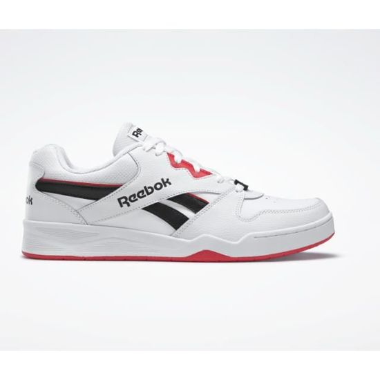 REEBOK - Royal BB4500 Low 2 - Basket En Cuir Homme Blanche Et Rouge ...