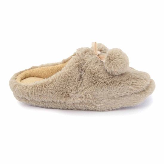 Chausson pompon femme deals