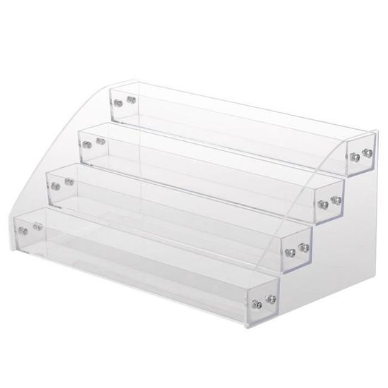 BTremary Organisateur Vernis à Ongles 6 Niveaux En Acrylique Transparent - Présentoir Jusqu'à 96 Flacons, Étagère Rangement Maquillage Et Parfums