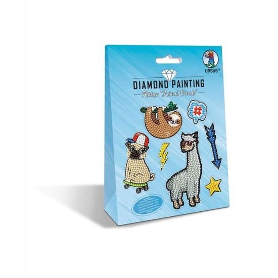 Ursus Diamond Painting, Unicorno, Per Creare Scintillanti, 2 Fogli Di - 12