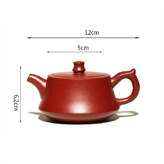 Théière Chinoise Yixing En Argile Violette Zisha Grande Capacité 700ml - Kongfu Tea A03 Fait Main