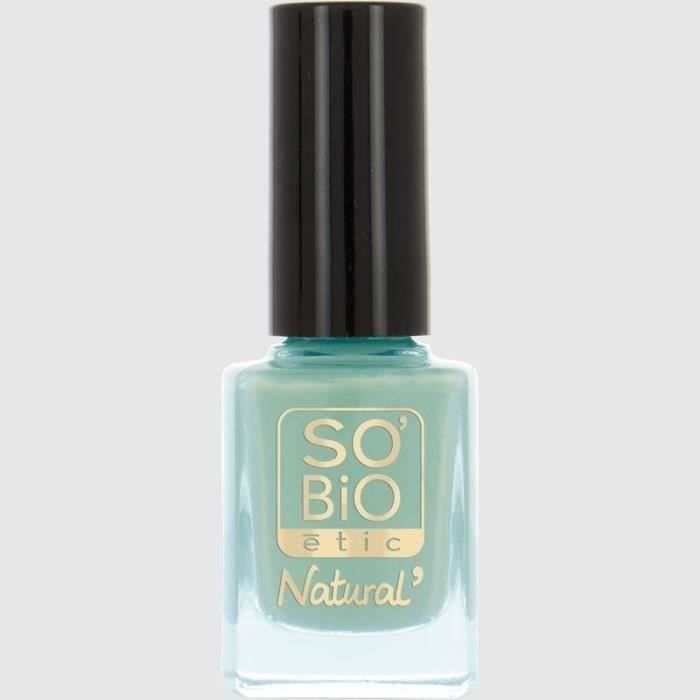 Sobio Etic Vernis à Ongles à Lhuile De Ricin Bio Vert D