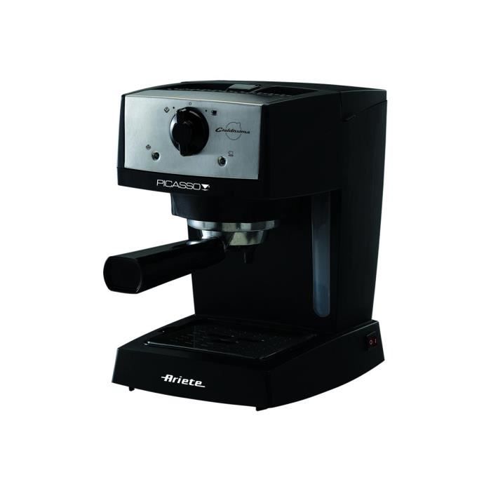 Ariete Machine à expresso Picasso Cialdissima 850 W Noir