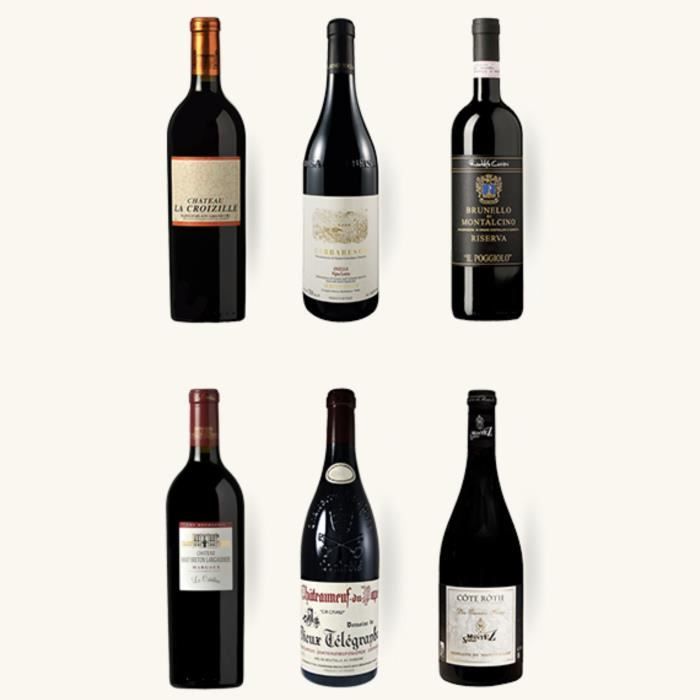 Sélection prestige - Nos 6 plus grands vins