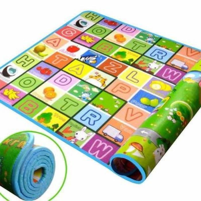 Tapis bébé souple pour ramper 200x180