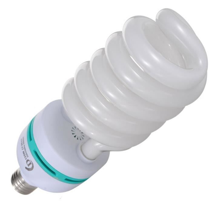 E27 220V 135W CFL 5500K Ampoule Lampe Lumiere Photo Eclairage Ampoule Studio Fluorescent