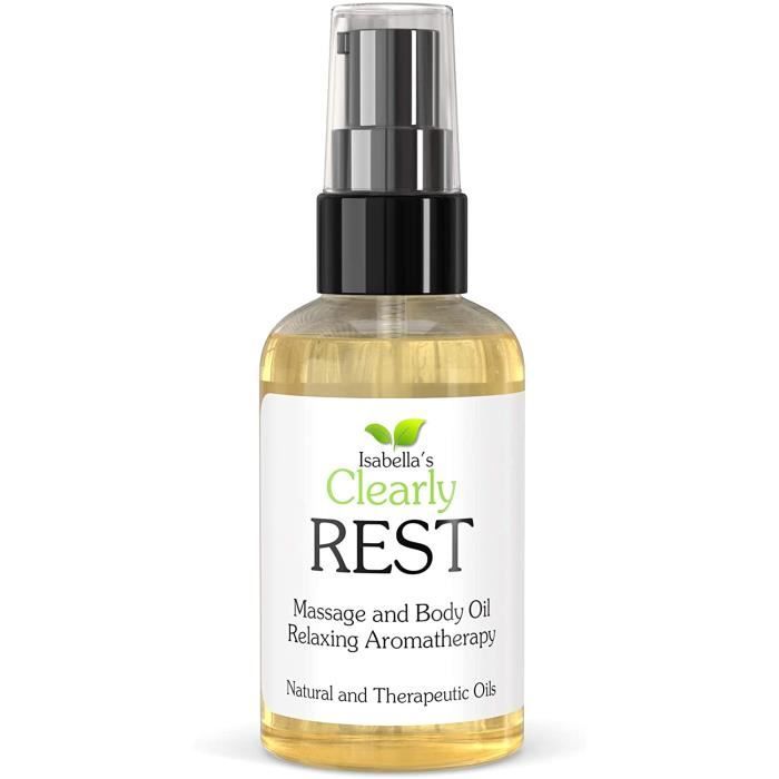 Huiles de massage REST, Massage d'aromathérapie de repos et huile corporelle pour le soulagement du stress et l'aide au 905837