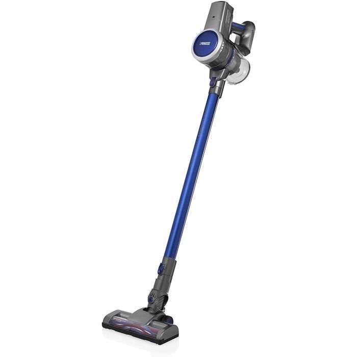 Aspirateur balai sans fil sans sac Rapido 339490 Princess - Extrêmement silencieux: 70 dB - Moteur BLDC