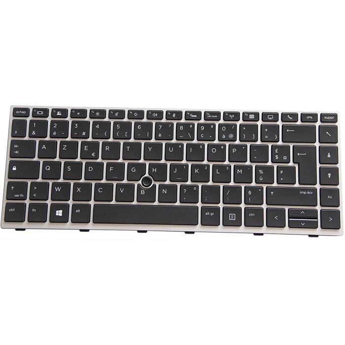 KbsPro AZERTY Clavier pour HP EliteBook 840 G5 840 G6 745 G5 745 G6 Rétroéclairé L11308051 L11307051 L14377051 L14378051 [1666]