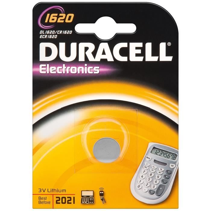 PILE CR1620 (DL1620) DURACELL