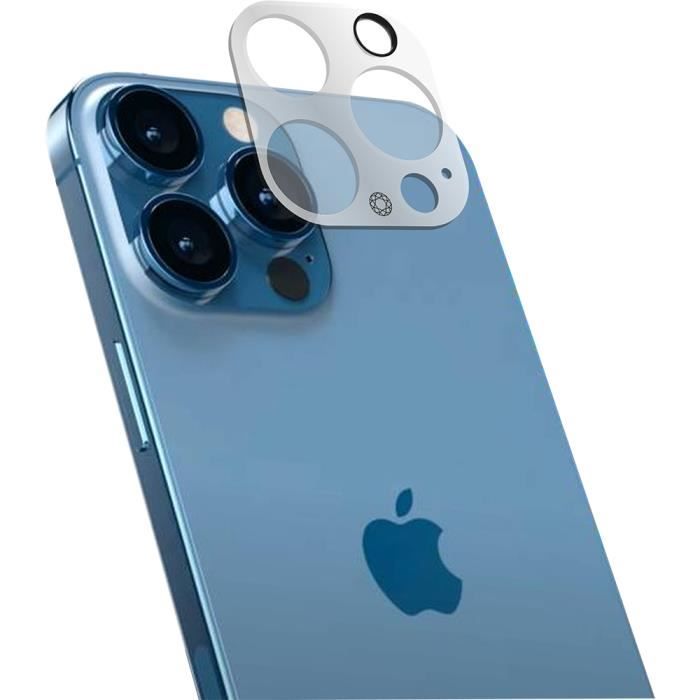 Protège écran Caméra Garanti à vie en Verre trempé Plat pour iPhone 13 Pro Max Force Glass