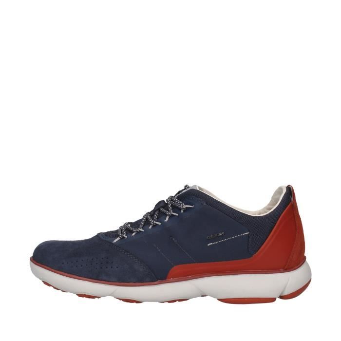 Geox U94D7C01122 chaussures de tennis faible homme BLEU