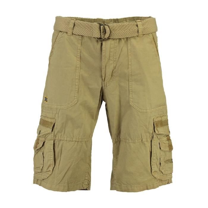 Bermuda Homme Geographical Norway Perou New Beige