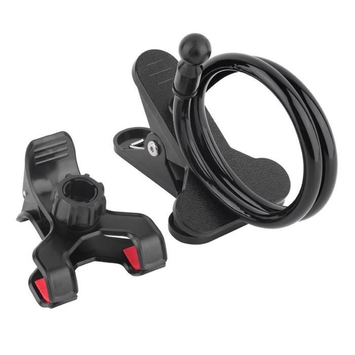 Support de téléphone portable universel à bras long flexible noir 70 * 12 * 8cm