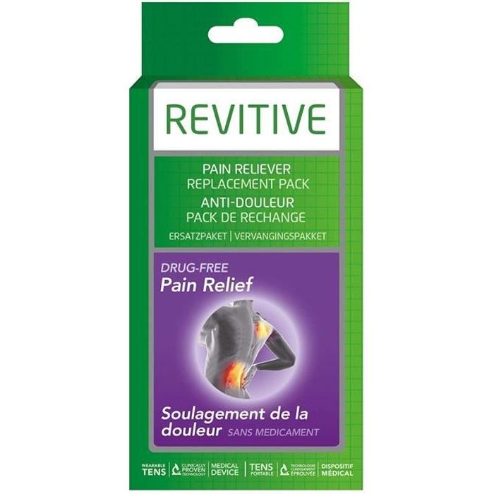 REVITIVE Anti-Douleur Pack De Rechange - Nouveau - 3178-3176AG-UK