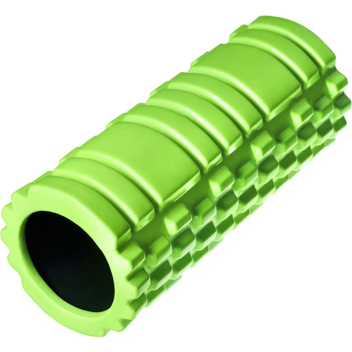 TECTAKE Rouleau de Massage Foam Roller Fitness Sport en Mousse EVA Vert