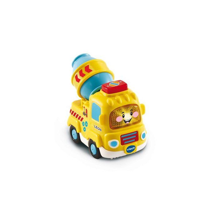 Camion Leon super beton sons et lumiere - Tut Tut bolide surprise Vtech - Vehicule de chantier - Version FR