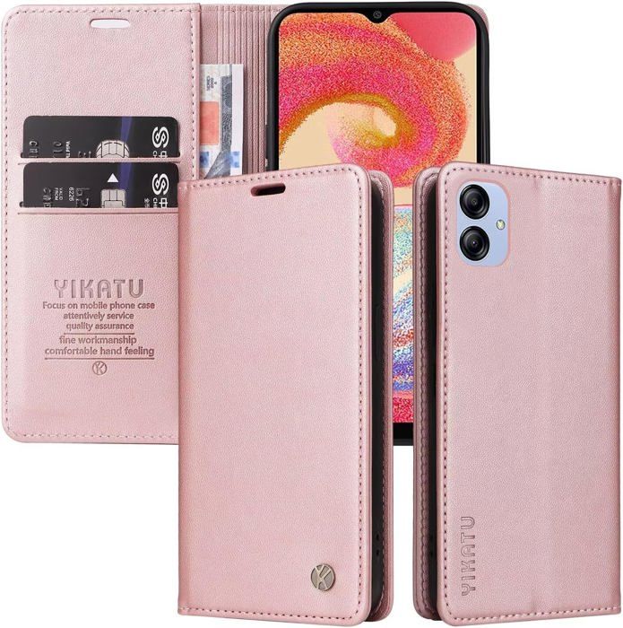 Coque Portefeuille Pour Xiaomy 13T - Protection En Cuir PU Avec Support Et Emplacements Cartes | Étui Flip Magnétique Noir